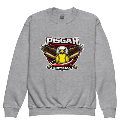Classic | Youth Sweatshirt | Pisgah Rec League | Eagle Softball Logo