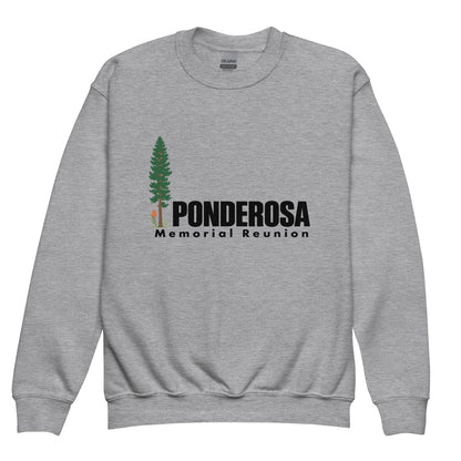 Classic | Youth Sweatshirt | ponderosa reunion | Memorial Logo