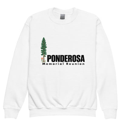 Classic | Youth Sweatshirt | ponderosa reunion | Memorial Logo