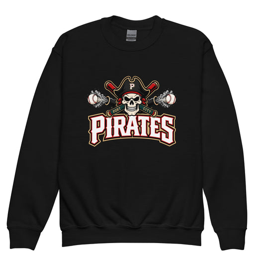 Classic | Youth Sweatshirt | Port City Pirates | Cannonball Portside Logo