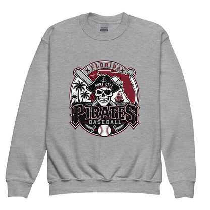 Classic | Youth Sweatshirt | Port City Pirates | Emblem Logo