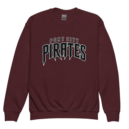 Classic | Youth Sweatshirt | Port City Pirates | Script Logo