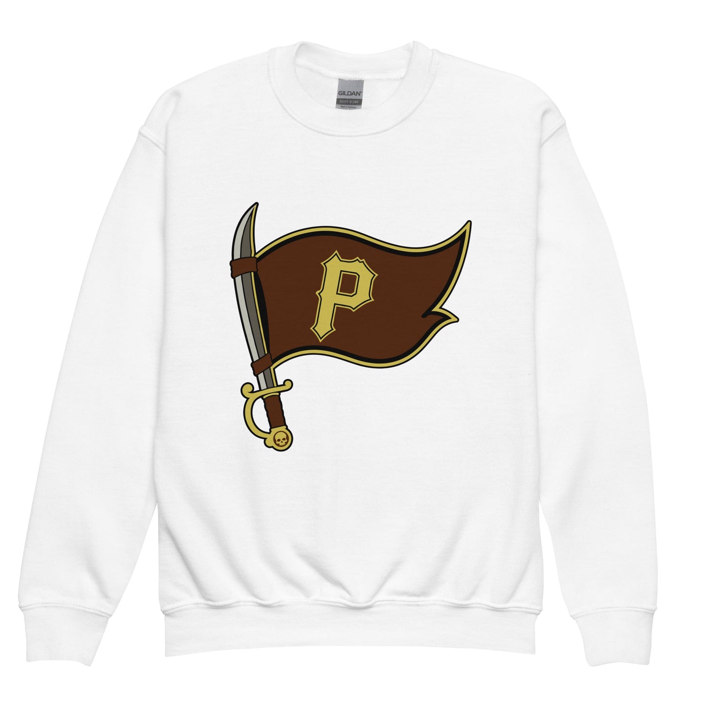 Classic | Youth Sweatshirt | Port City Pirates | Vanguard Flag Logo