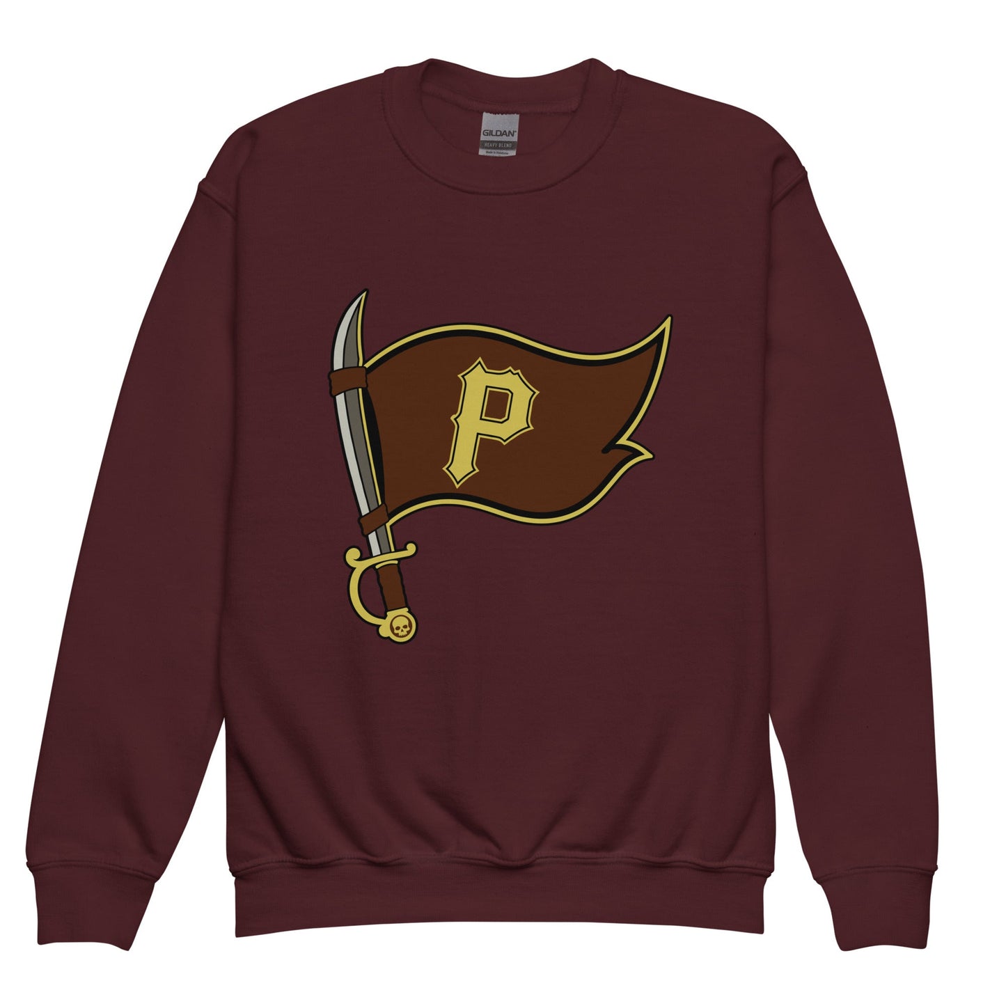 Classic | Youth Sweatshirt | Port City Pirates | Vanguard Flag Logo