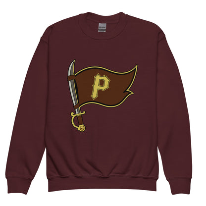 Classic | Youth Sweatshirt | Port City Pirates | Vanguard Flag Logo