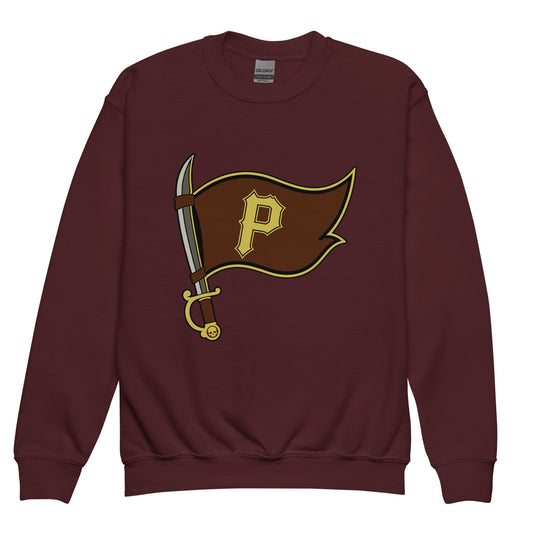 Classic | Youth Sweatshirt | Port City Pirates | Vanguard Flag Logo
