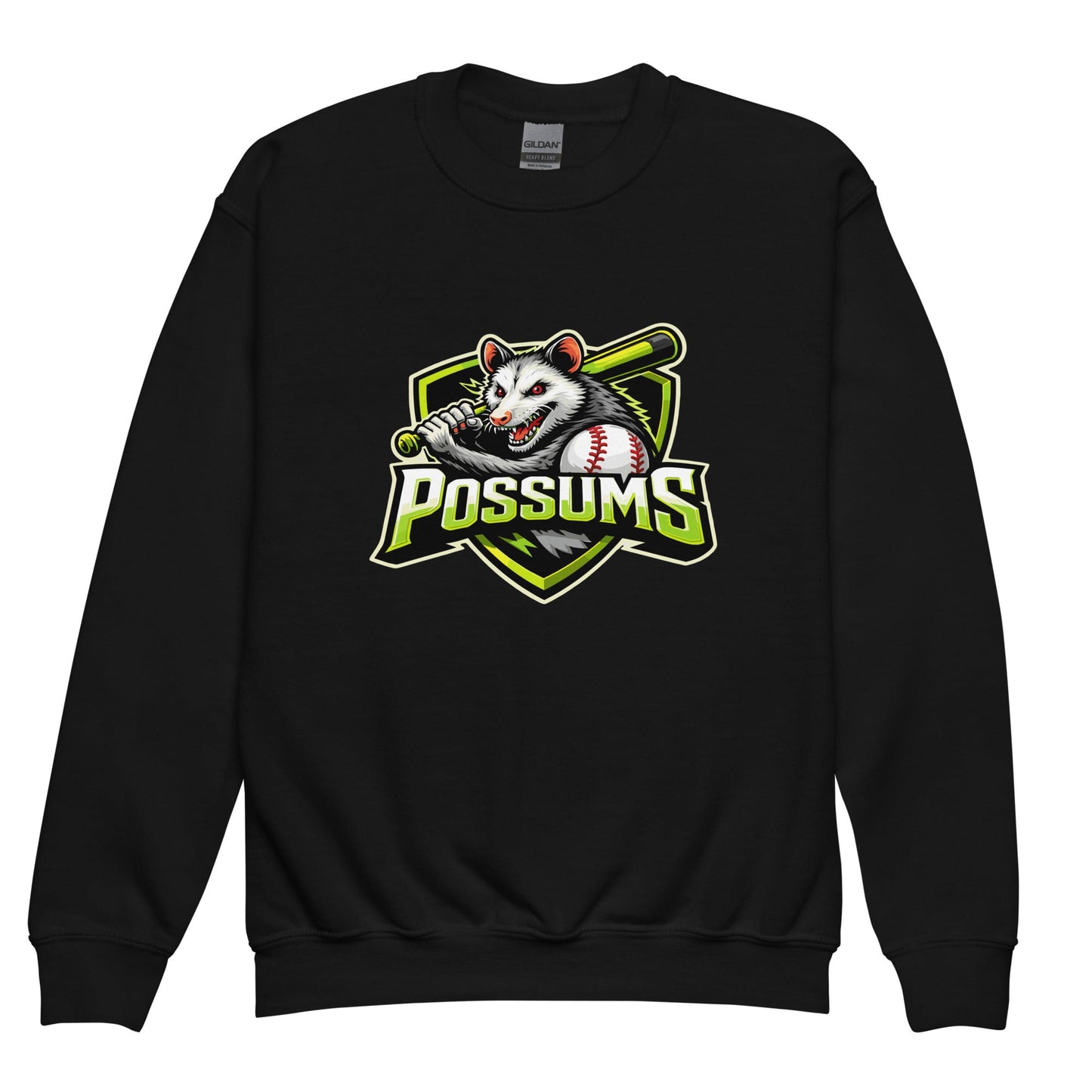 Classic | Youth Sweatshirt | Possums | Mascot Logo