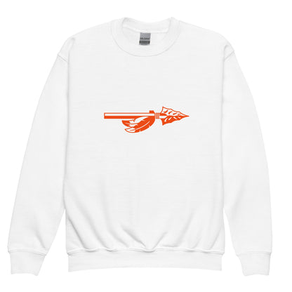 Classic | Youth Sweatshirt | Powhatan lacrosse | Arrowhead Logo