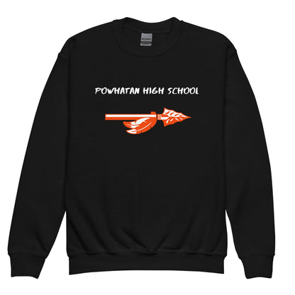 Classic | Youth Sweatshirt | Powhatan lacrosse | Arrowhead Logo