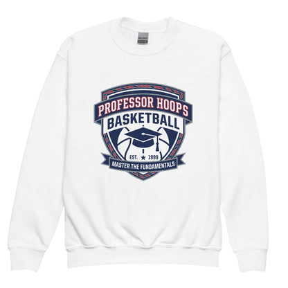 Classic | Youth Sweatshirt | Professor Hoops Basketball | Crest Logo