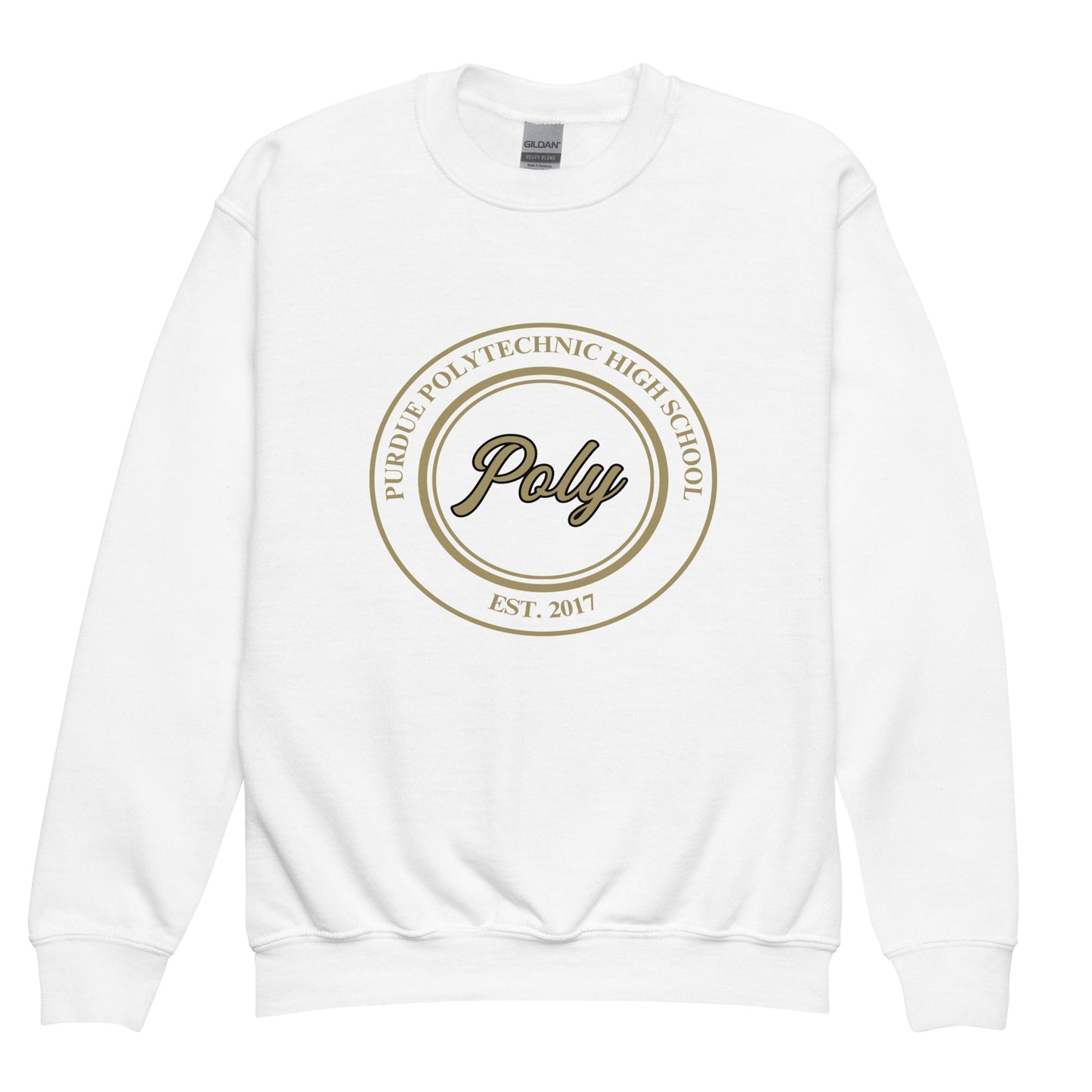 Classic | Youth Sweatshirt | Purdue Polytechnic High School | Poly Seal Logo