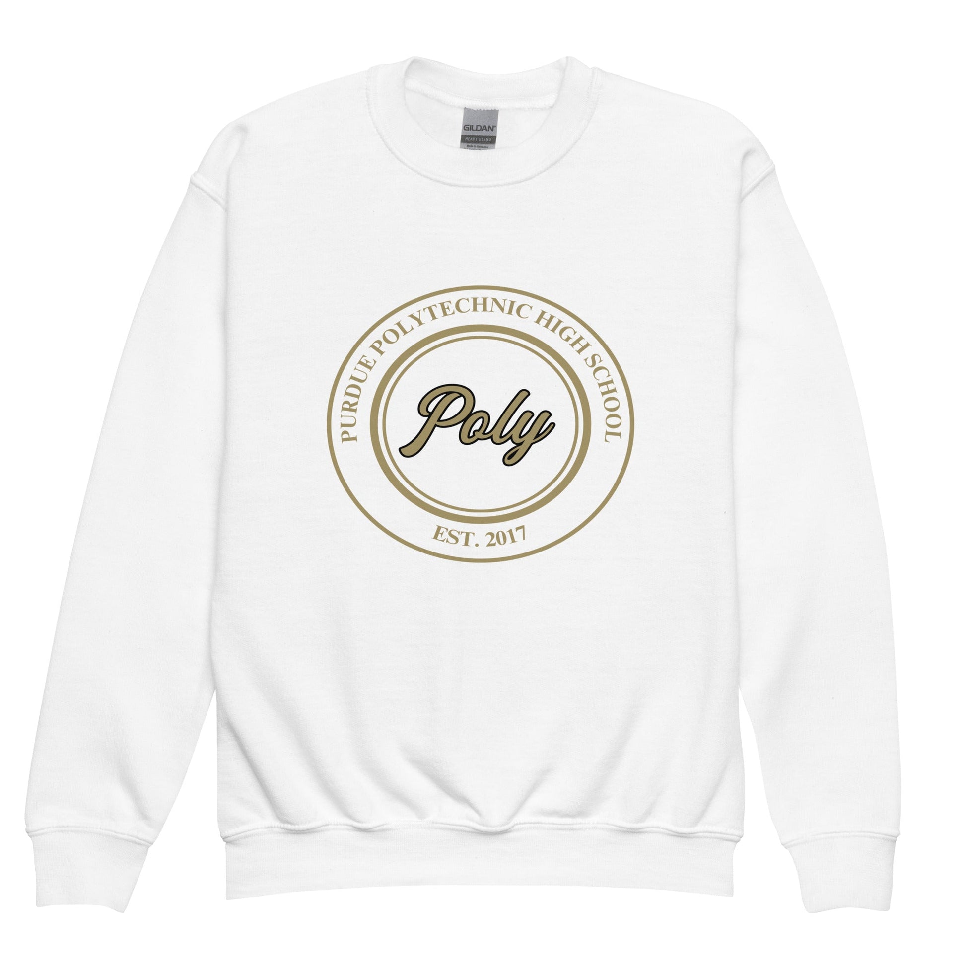 Classic | Youth Sweatshirt | Purdue Polytechnic High School | Poly Seal Logo