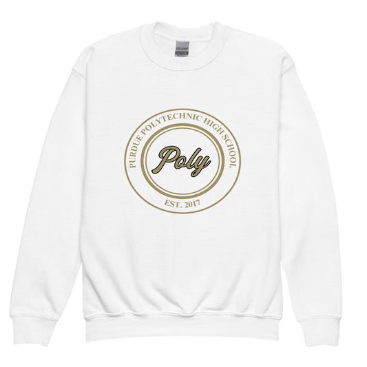 Classic | Youth Sweatshirt | Purdue Polytechnic High School | Poly Seal Logo