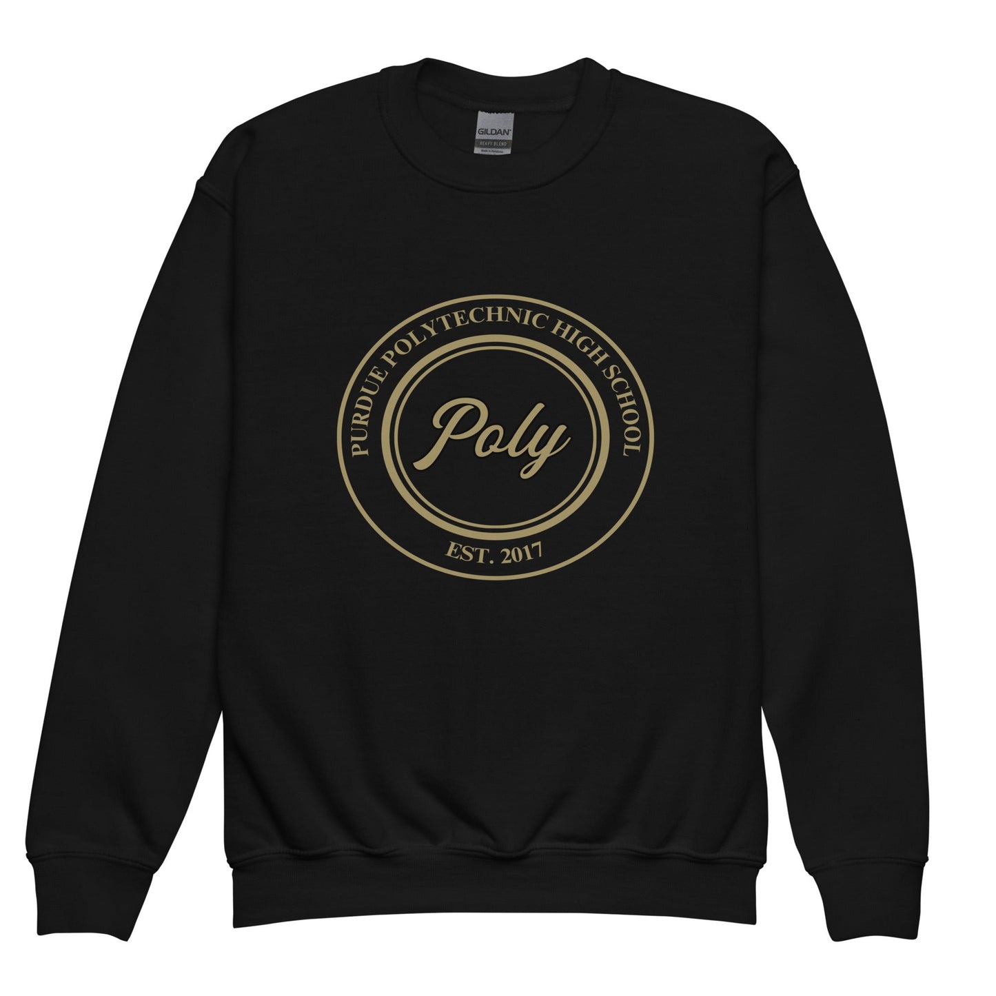 Classic | Youth Sweatshirt | Purdue Polytechnic High School | Poly Seal Logo