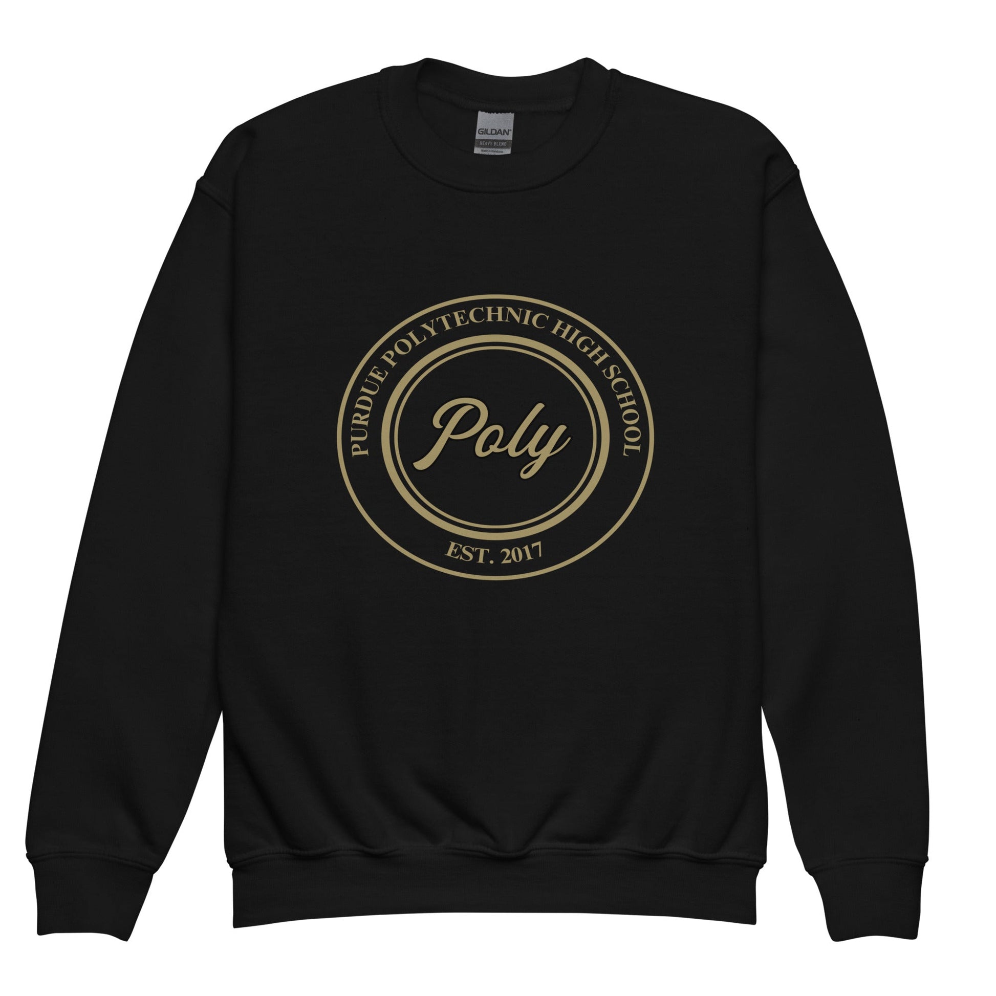 Classic | Youth Sweatshirt | Purdue Polytechnic High School | Poly Seal Logo