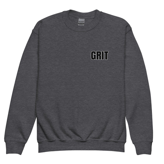 Classic | Youth Sweatshirt | Pure Grit Softball | Black Logo