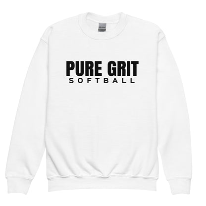 Classic | Youth Sweatshirt | Pure Grit Softball | Main Logo