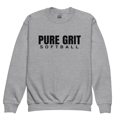 Classic | Youth Sweatshirt | Pure Grit Softball | Main Logo