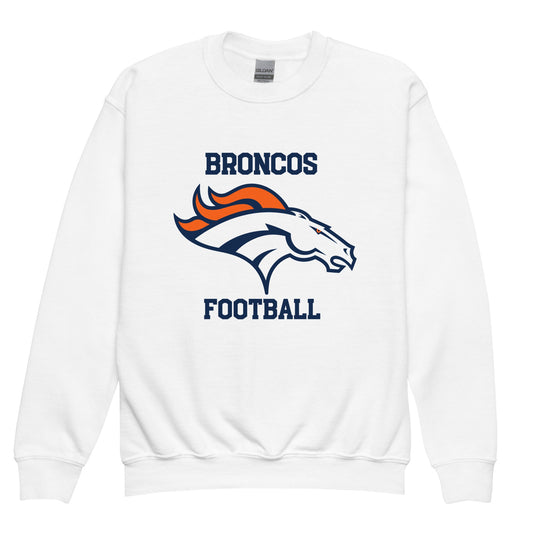 Classic | Youth Sweatshirt | Rapid City Broncos - BHYFL | Cresst Logo