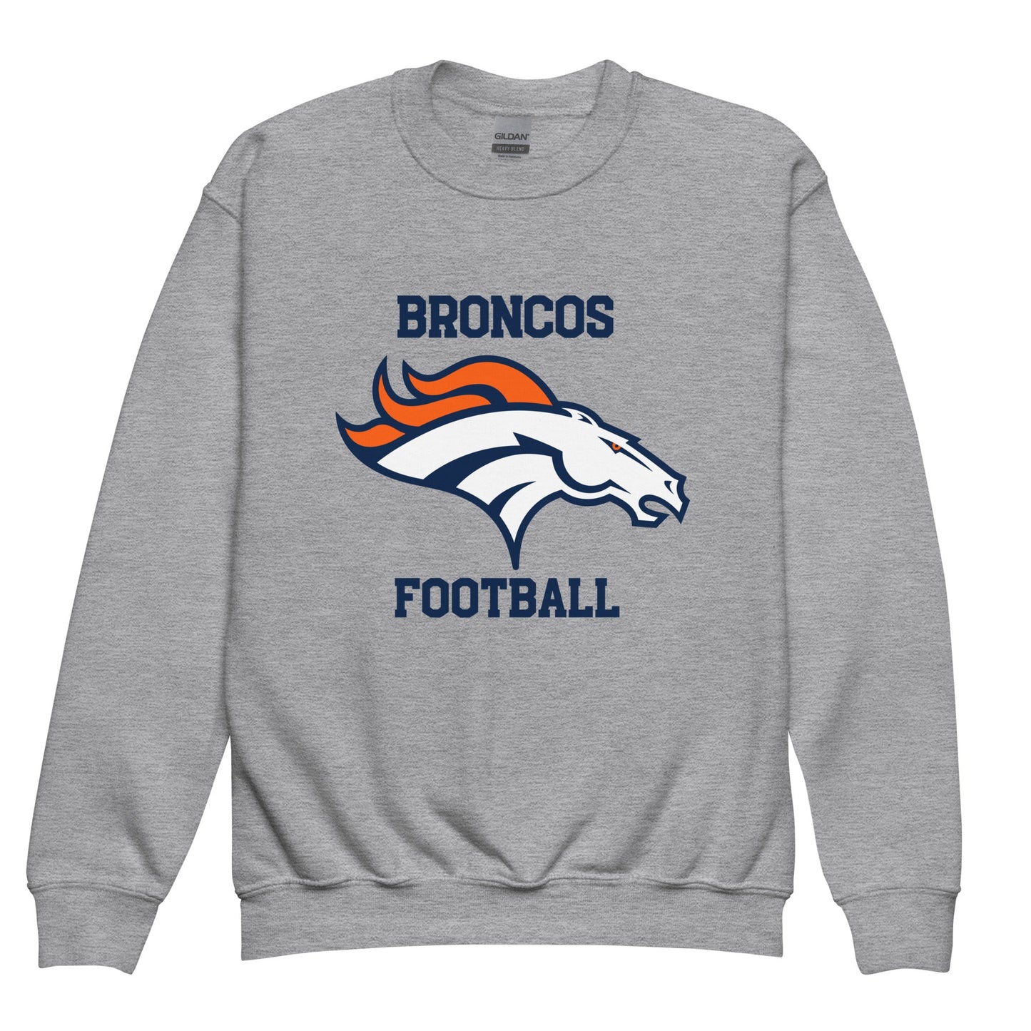 Classic | Youth Sweatshirt | Rapid City Broncos - BHYFL | Cresst Logo