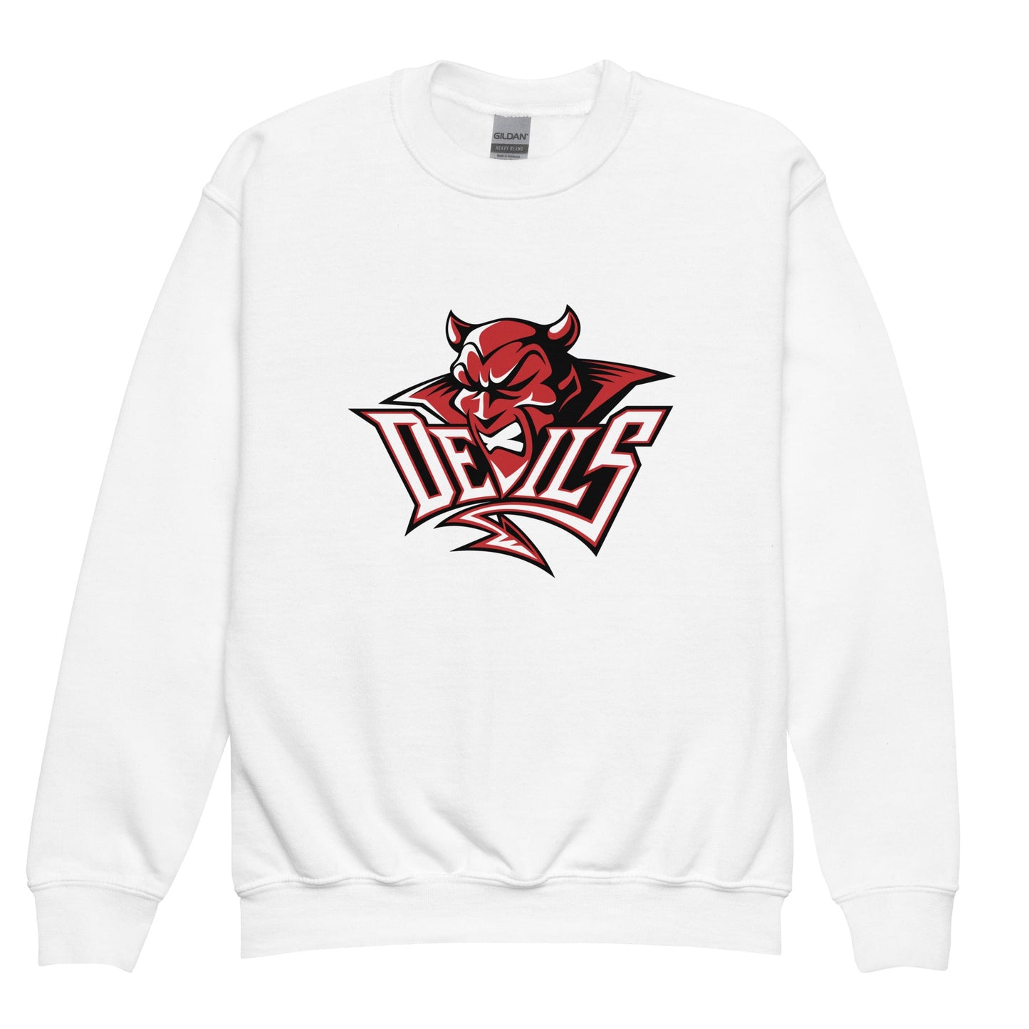 Classic | Youth Sweatshirt | Red Springs Track and Field | Mascot Logo