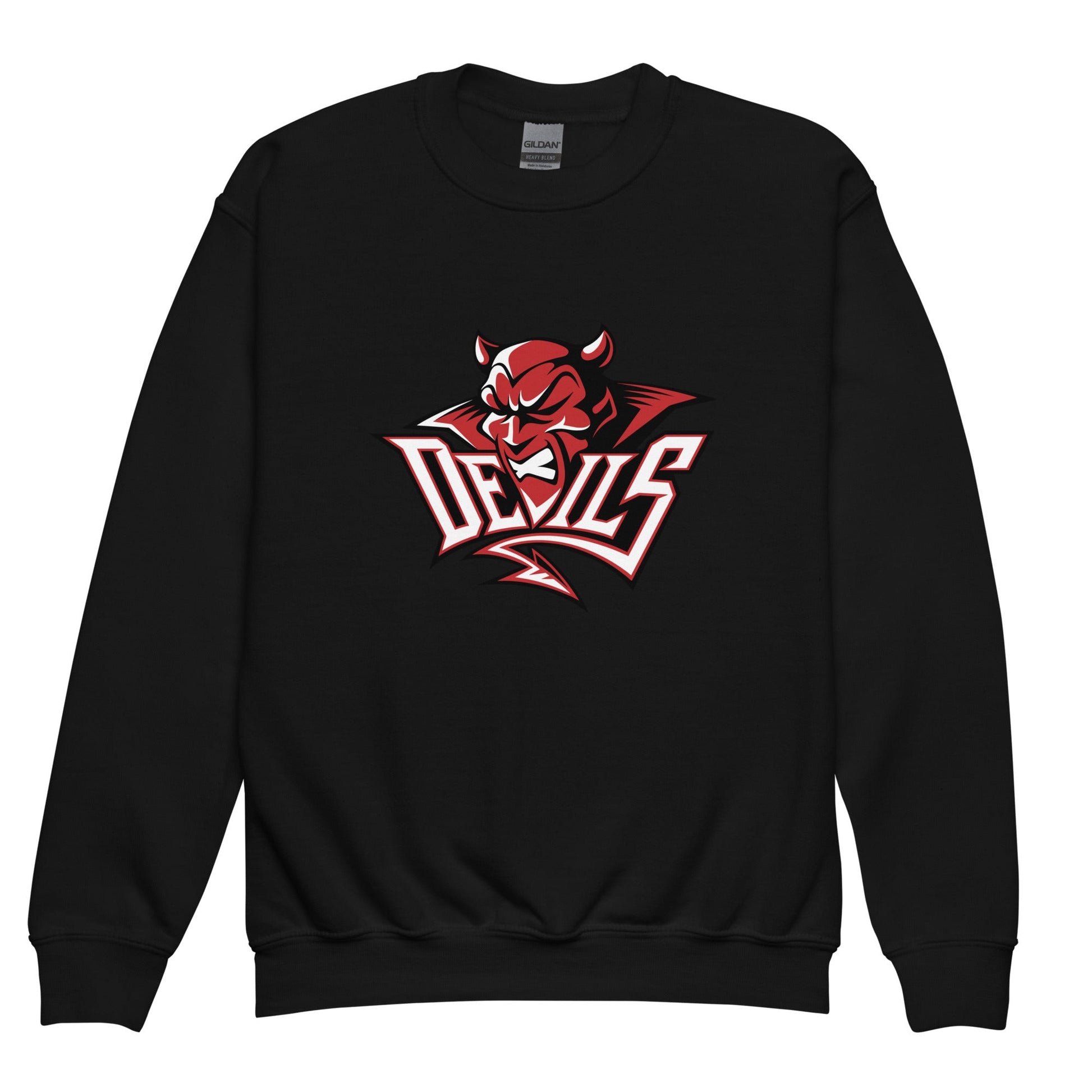 Classic | Youth Sweatshirt | Red Springs Track and Field | Mascot Logo
