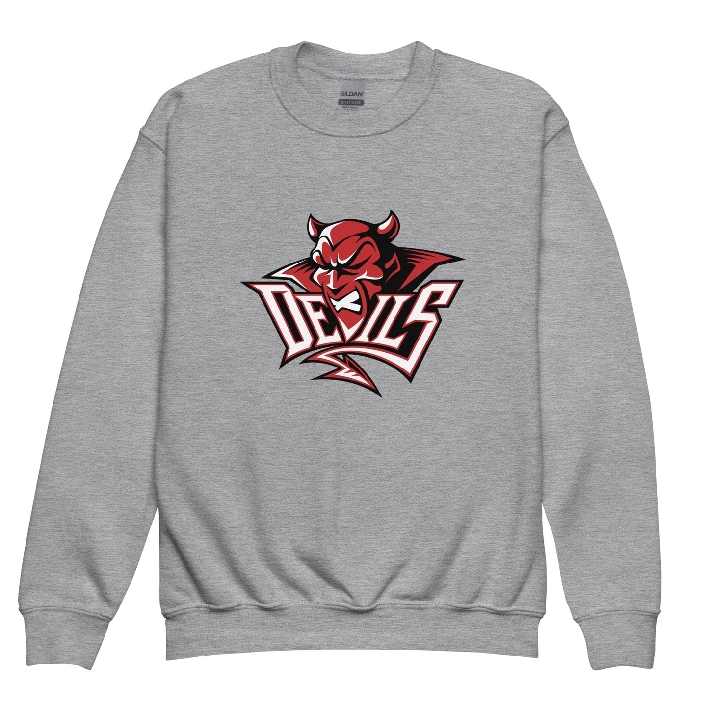 Classic | Youth Sweatshirt | Red Springs Track and Field | Mascot Logo