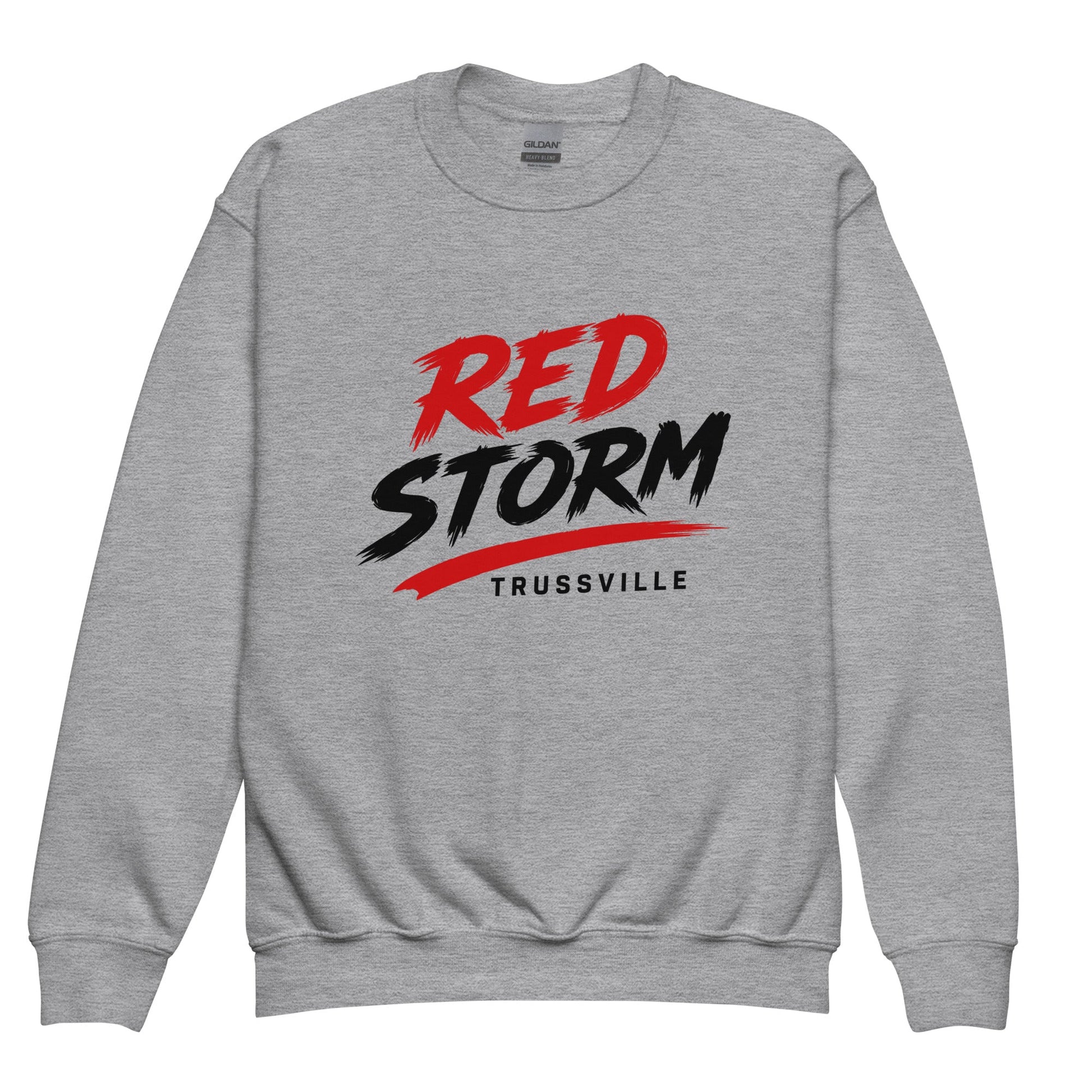 Classic | Youth Sweatshirt | Red Storm | Modern Script Logo