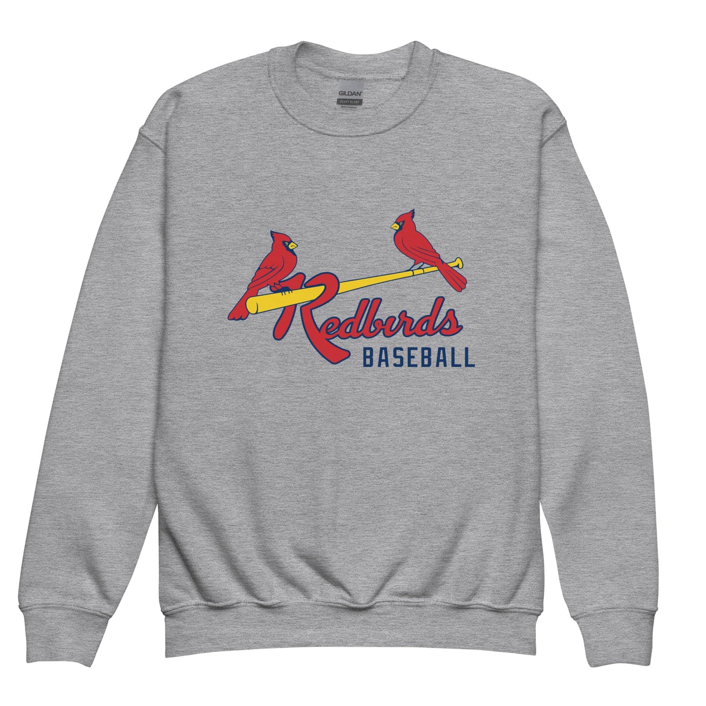 Classic | Youth Sweatshirt | Redbirds | Redbirds Logo