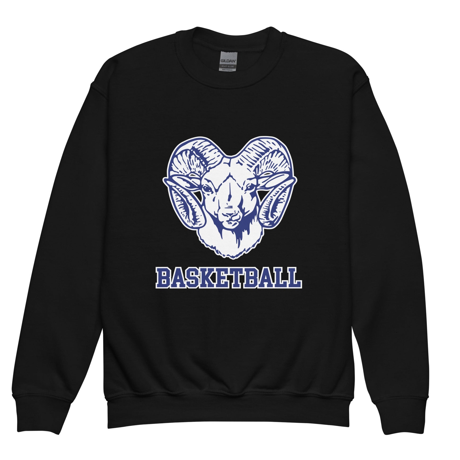 Classic | Youth Sweatshirt | Rensselaer Rams | Basketball Logo