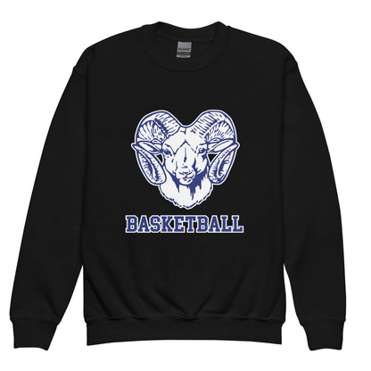 Classic | Youth Sweatshirt | Rensselaer Rams | Basketball Logo