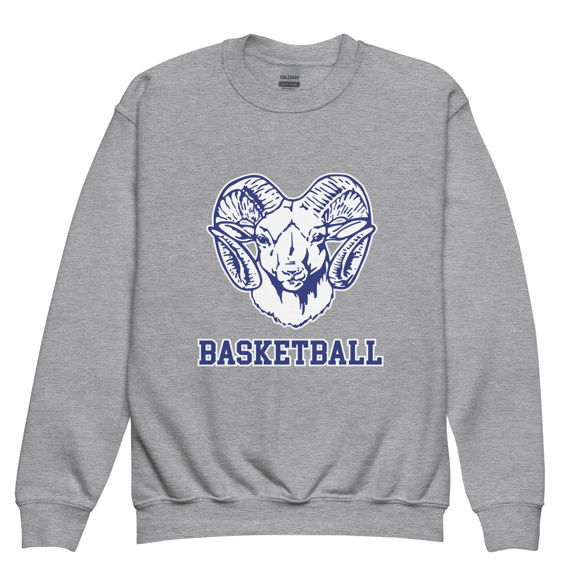Classic | Youth Sweatshirt | Rensselaer Rams | Basketball Logo