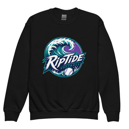 Classic | Youth Sweatshirt | RipTide Softball | Emblem Logo