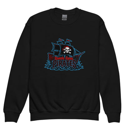 Classic | Youth Sweatshirt | Roanoke Rapids Pirates | Black Sail Battlers Logo