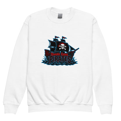 Classic | Youth Sweatshirt | Roanoke Rapids Pirates | Black Sail Battlers Logo