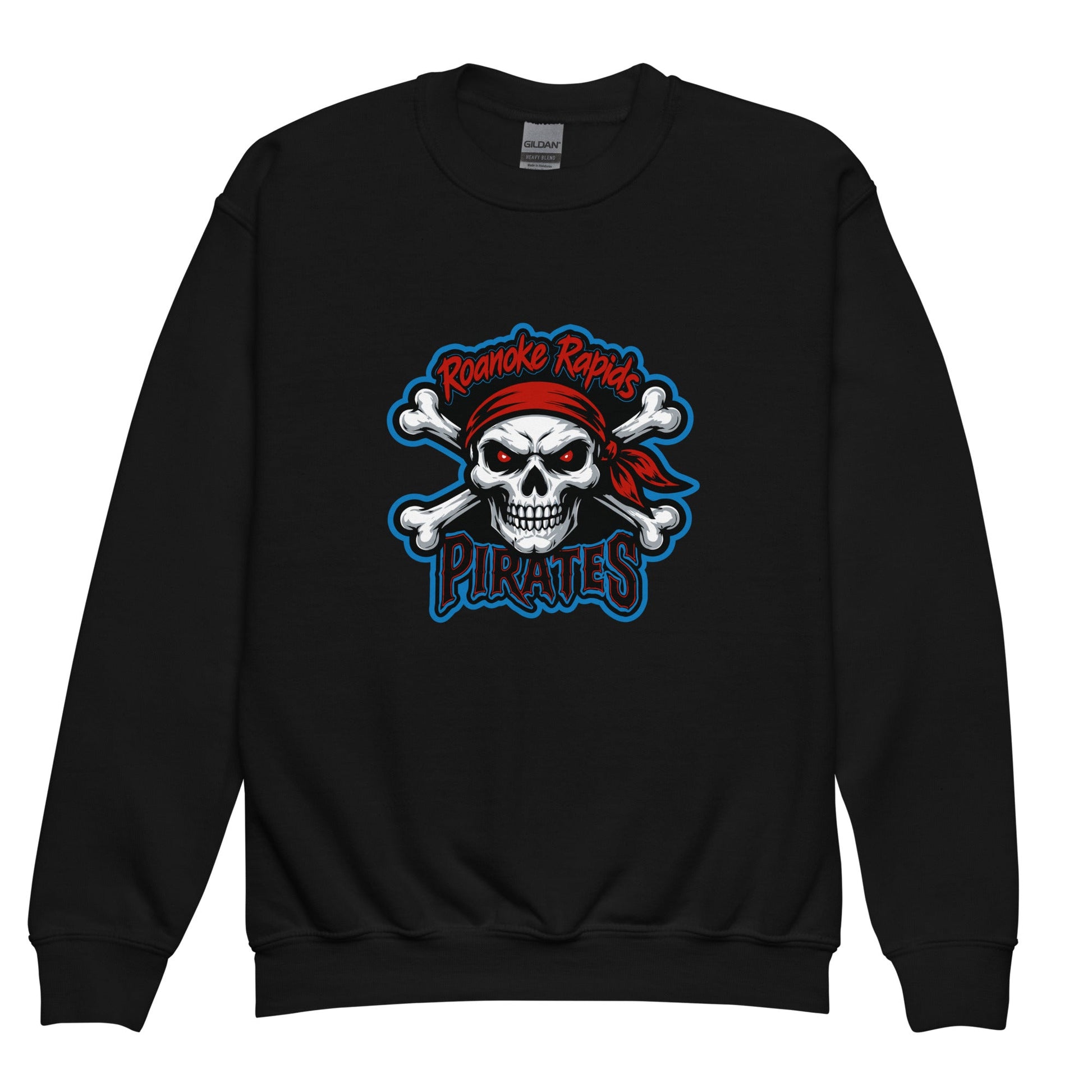Classic | Youth Sweatshirt | Roanoke Rapids Pirates | River Raiders Logo