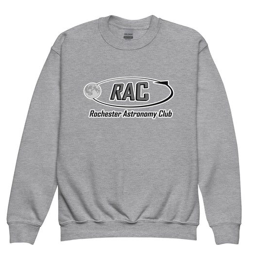 Classic | Youth Sweatshirt | Rochester Astronomy Club | Orbit Logo