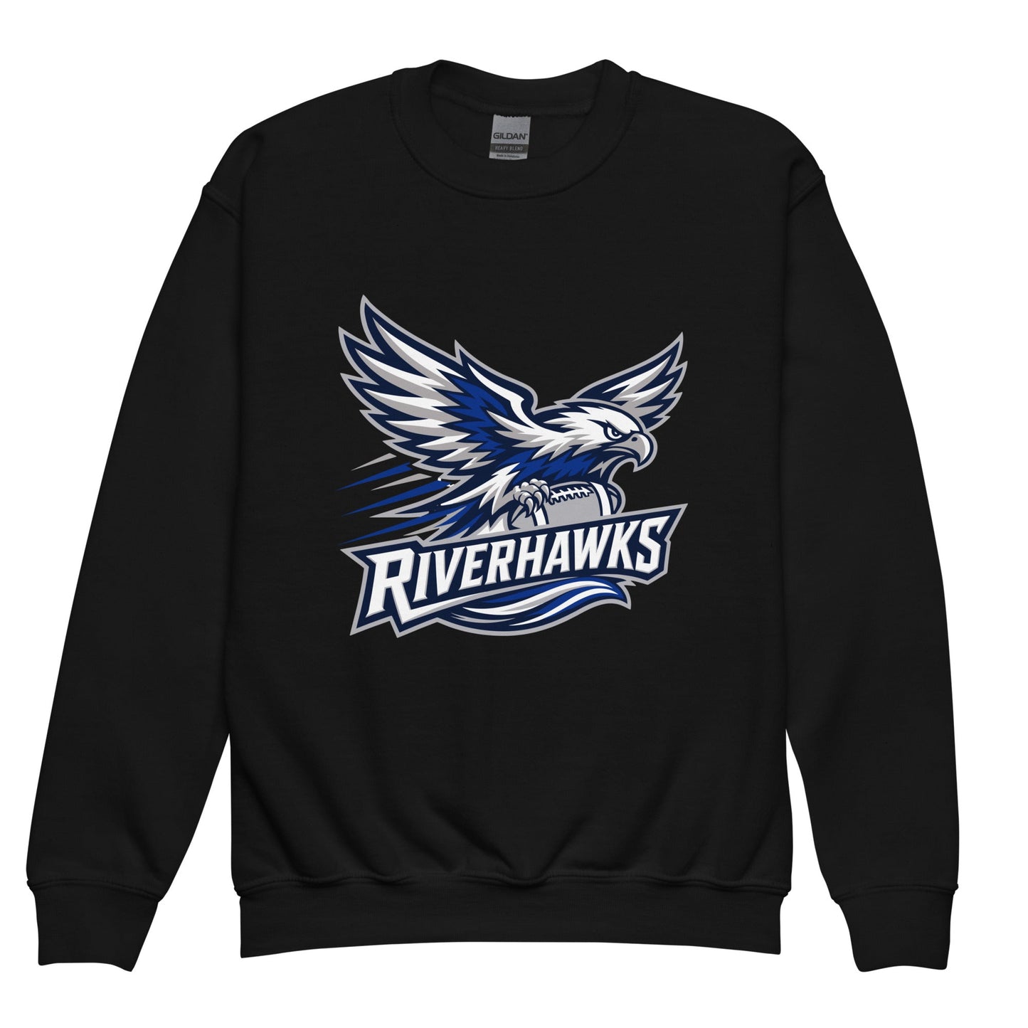 Classic | Youth Sweatshirt | Rochester Riverhawks | Crest Logo