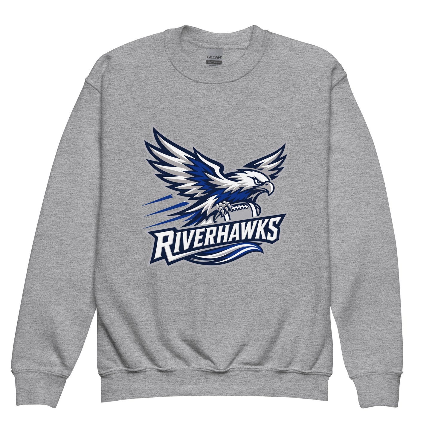 Classic | Youth Sweatshirt | Rochester Riverhawks | Crest Logo