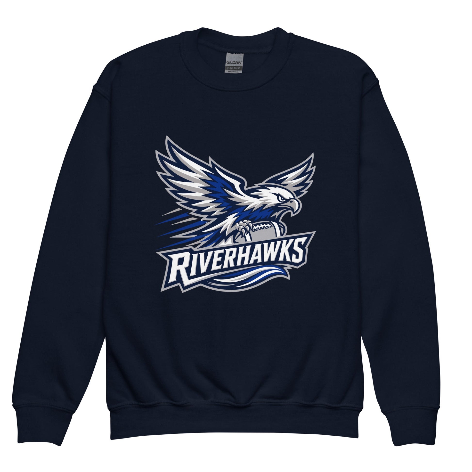 Classic | Youth Sweatshirt | Rochester Riverhawks | Crest Logo