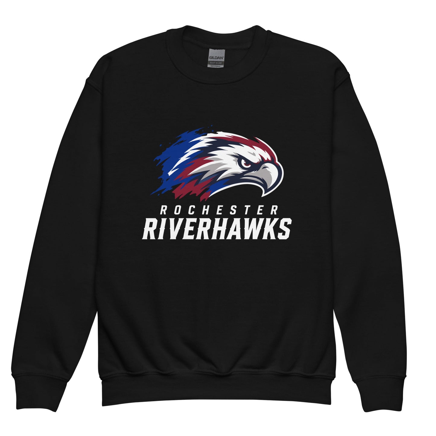 Classic | Youth Sweatshirt | Rochester Riverhawks | Emblem Logo
