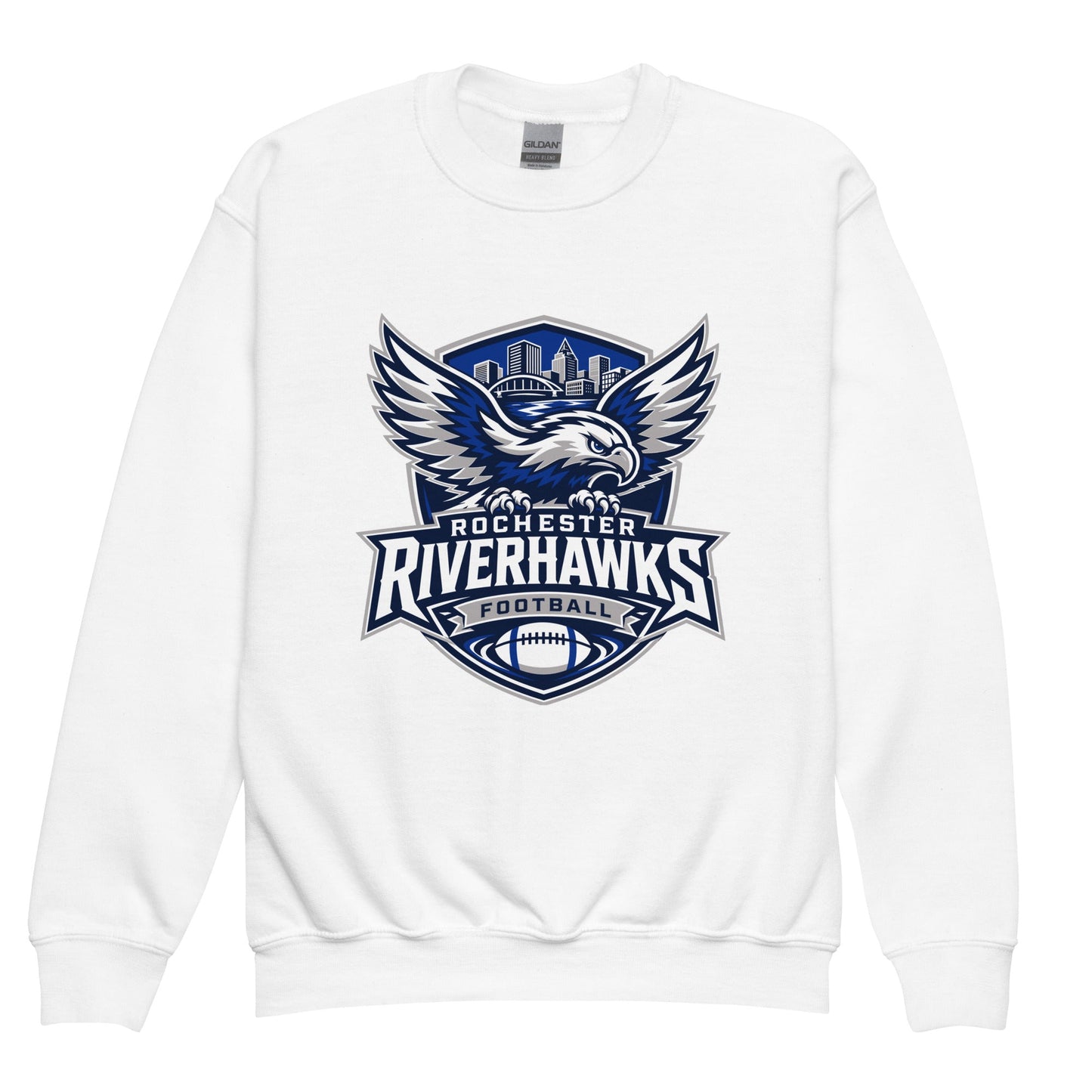 Classic | Youth Sweatshirt | Rochester Riverhawks | Shield Logo