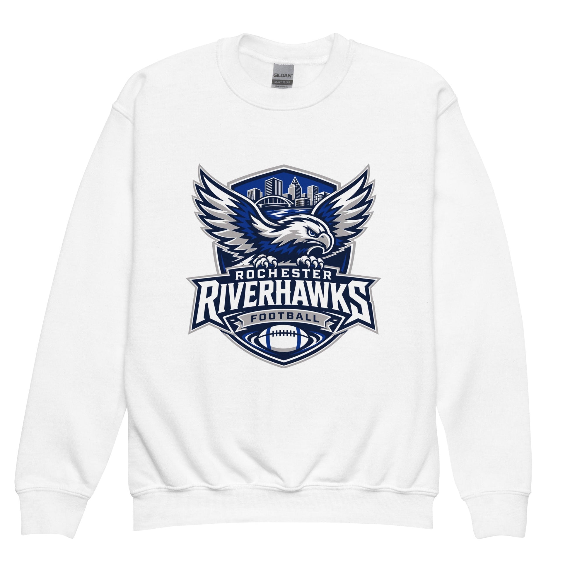 Classic | Youth Sweatshirt | Rochester Riverhawks | Shield Logo