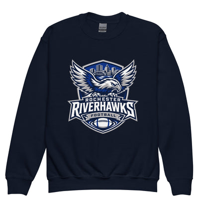 Classic | Youth Sweatshirt | Rochester Riverhawks | Shield Logo