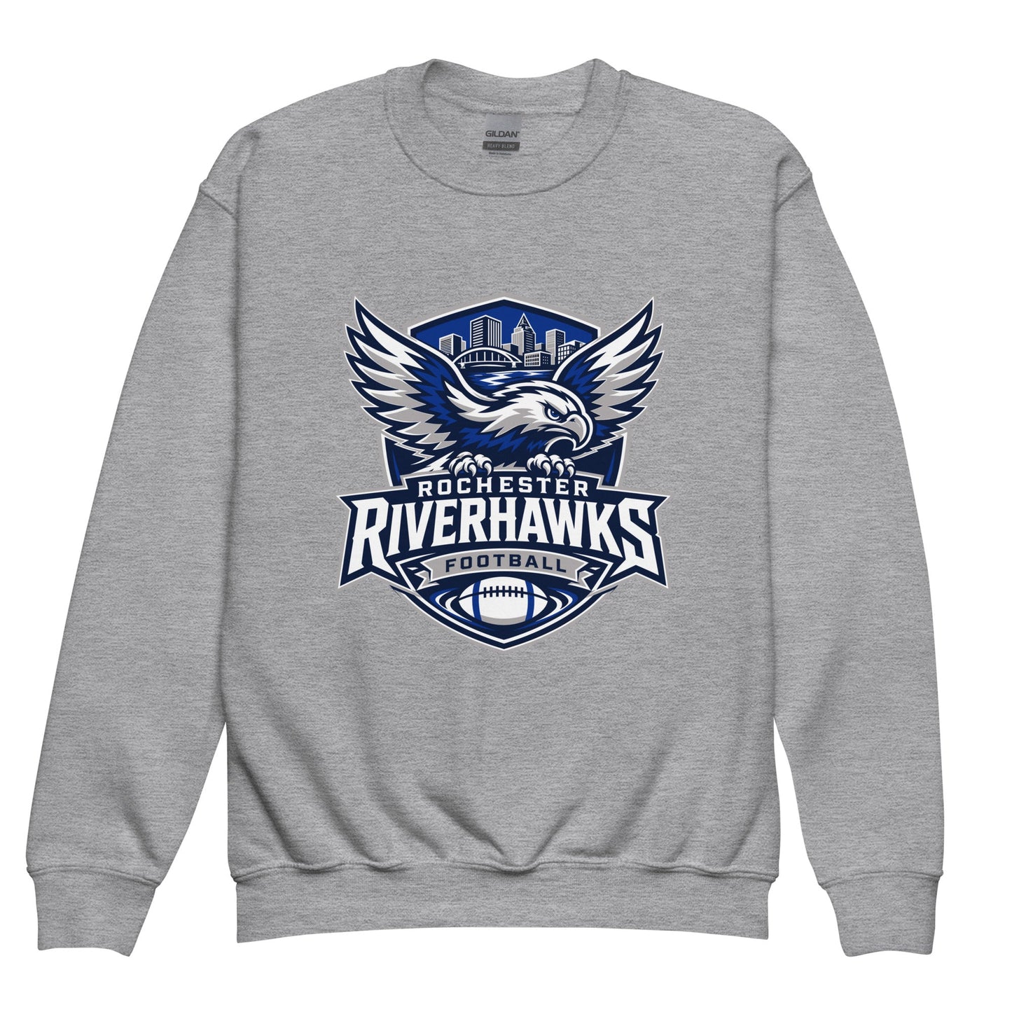 Classic | Youth Sweatshirt | Rochester Riverhawks | Shield Logo