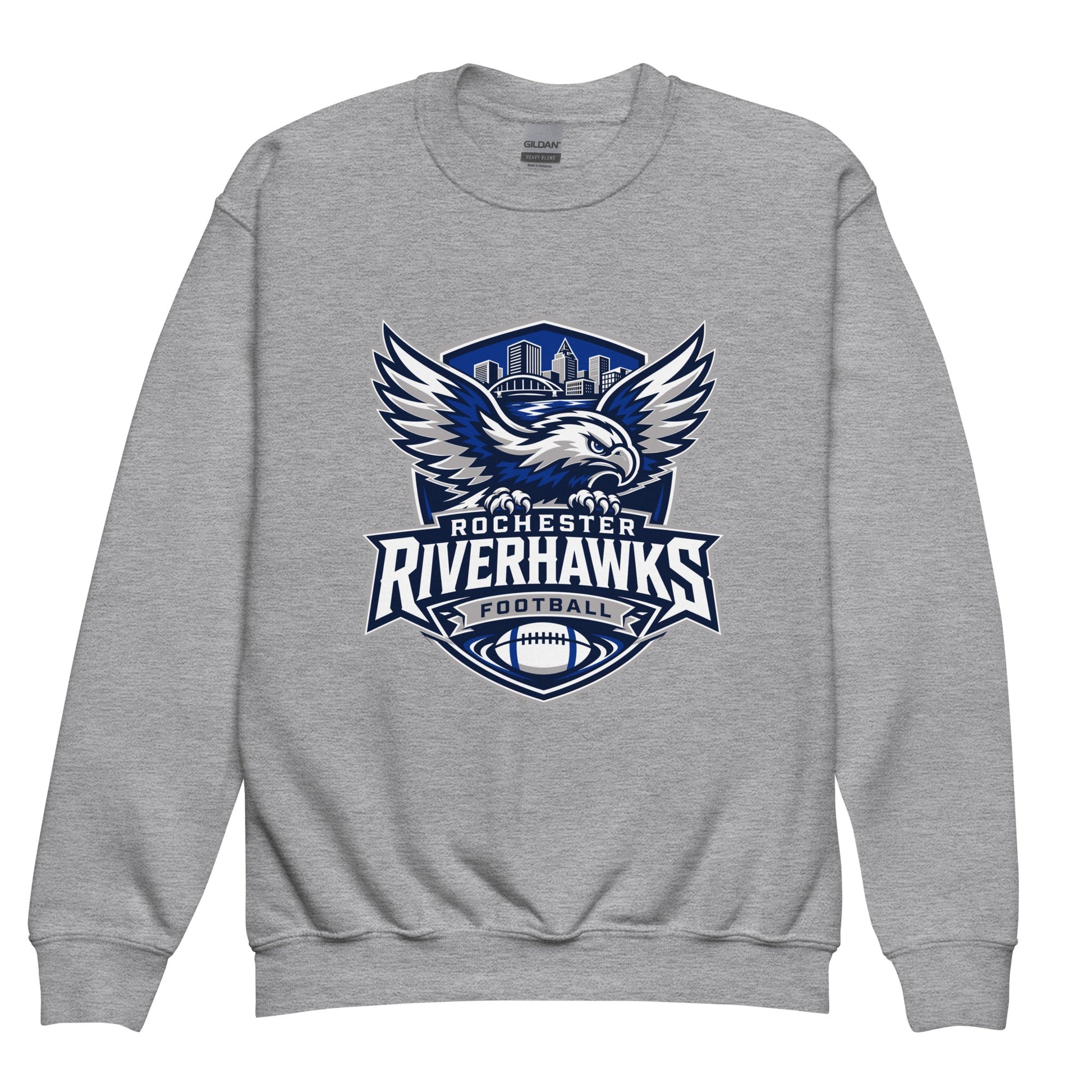 Classic | Youth Sweatshirt | Rochester Riverhawks | Shield Logo