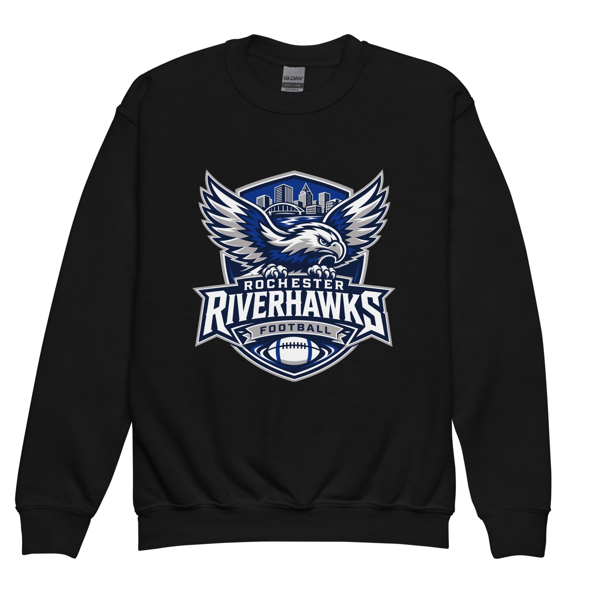 Classic | Youth Sweatshirt | Rochester Riverhawks | Shield Logo