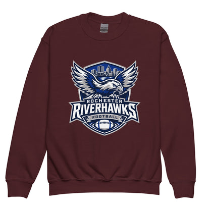 Classic | Youth Sweatshirt | Rochester Riverhawks | Shield Logo