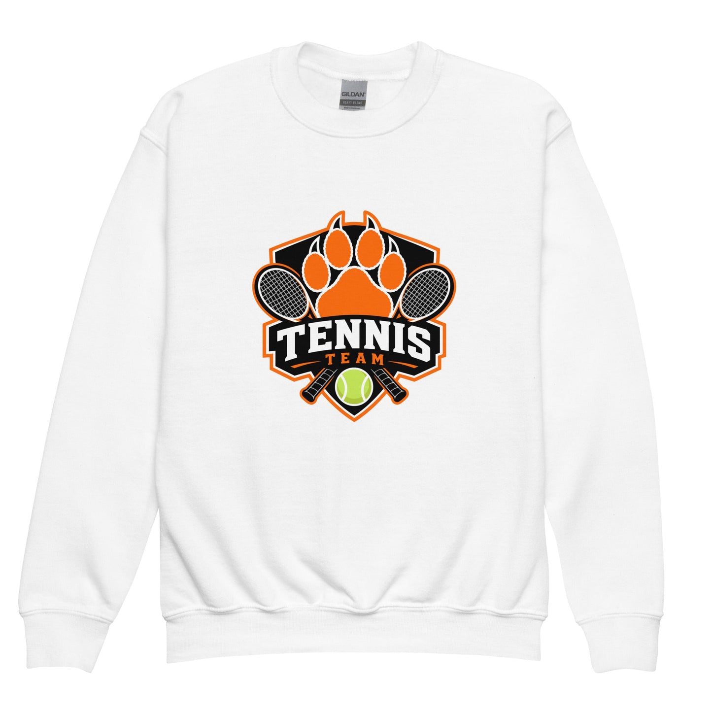 Classic | Youth Sweatshirt | Rock Springs High School Tennis | Crest Logo