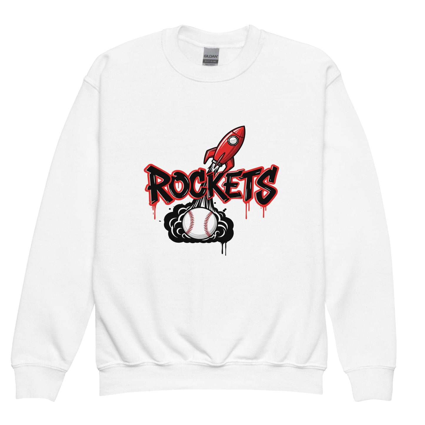 Classic | Youth Sweatshirt | Rockets Baseball | Alt Logo